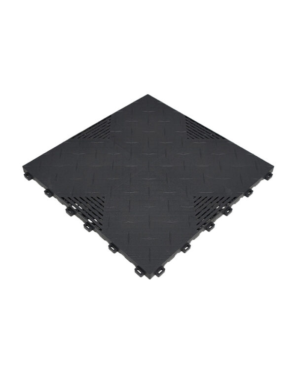 X-Type Hollow Interlocking Floor Tiles | Heavy-Duty Anti-Slip Drainage Mats