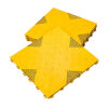 X-Type Hollow Interlocking Floor Tiles | Heavy-Duty Anti-Slip Drainage Mats