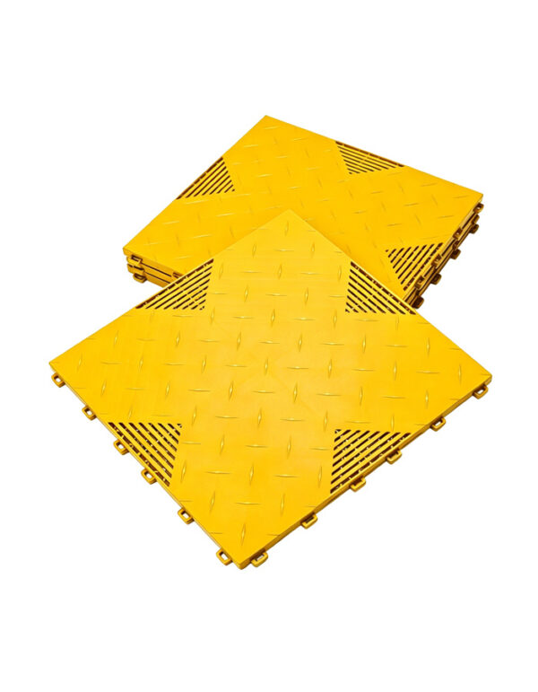 X-Type Hollow Interlocking Floor Tiles | Heavy-Duty Anti-Slip Drainage Mats