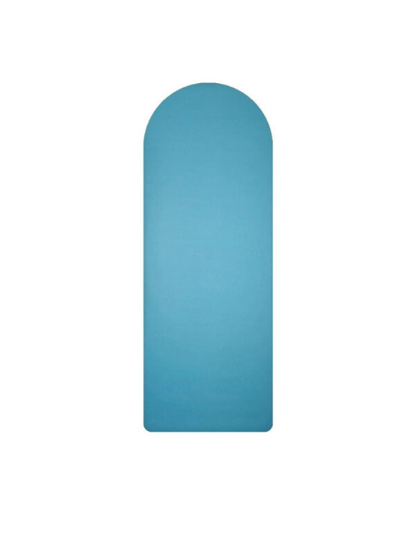 Natural Rubber Elliptical & Half-Moon PU Yoga Mat, Professional Non-Slip Sweat Absorbent Wear-Resistant Pilates Exercise Mat