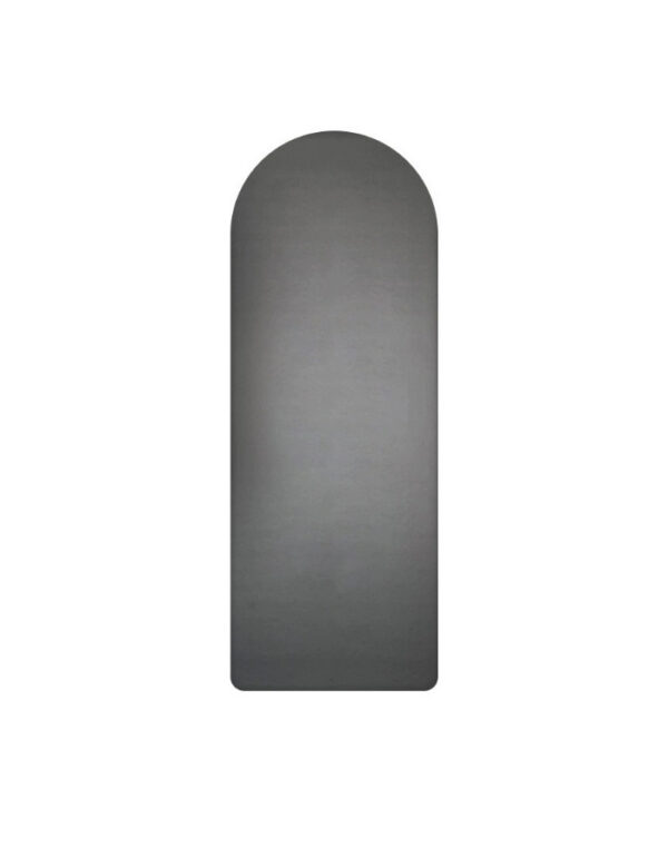 Natural Rubber Elliptical & Half-Moon PU Yoga Mat, Professional Non-Slip Sweat Absorbent Wear-Resistant Pilates Exercise Mat