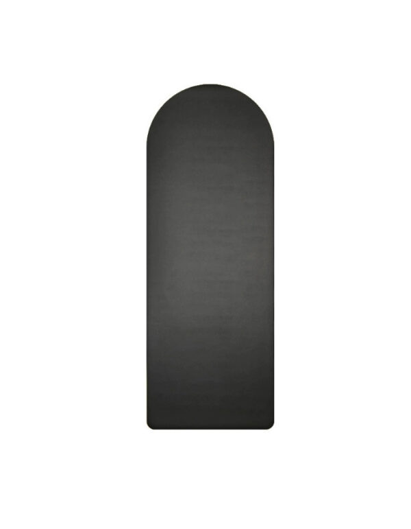 Natural Rubber Elliptical & Half-Moon PU Yoga Mat, Professional Non-Slip Sweat Absorbent Wear-Resistant Pilates Exercise Mat