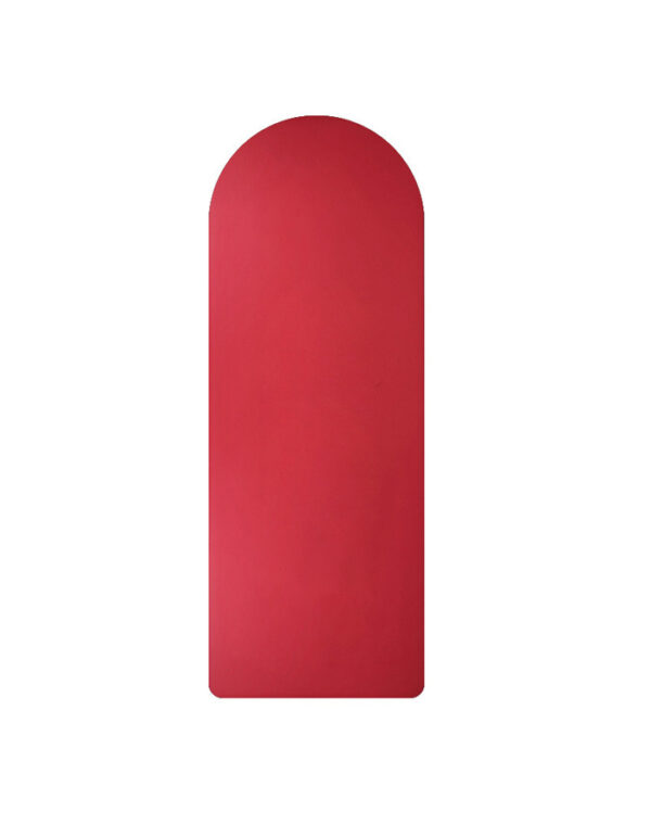 Natural Rubber Elliptical & Half-Moon PU Yoga Mat, Professional Non-Slip Sweat Absorbent Wear-Resistant Pilates Exercise Mat