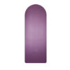 Natural Rubber Elliptical & Half-Moon PU Yoga Mat, Professional Non-Slip Sweat Absorbent Wear-Resistant Pilates Exercise Mat