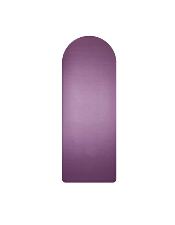 Natural Rubber Elliptical & Half-Moon PU Yoga Mat, Professional Non-Slip Sweat Absorbent Wear-Resistant Pilates Exercise Mat