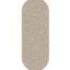 5mm Oval Coconut Fiber PU Natural Rubber Yoga Mat - Sweat Absorbing Non Slip Exercise Pad for Pilates & Home Workouts